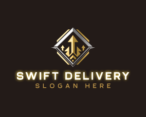 Arrow Logistics Delivery logo design