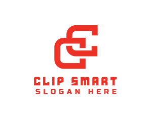 Modern Tech Letter C logo design