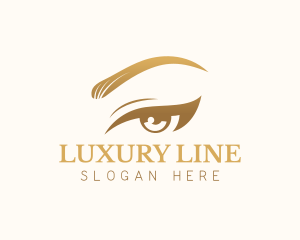 Luxury Eye Beauty logo design