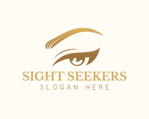 Luxury Eye Beauty logo design