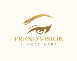 Luxury Eye Beauty logo design