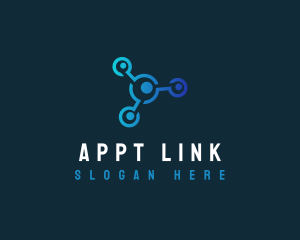 Tech Link Network logo design