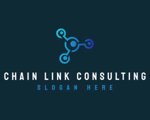 Tech Link Network logo design