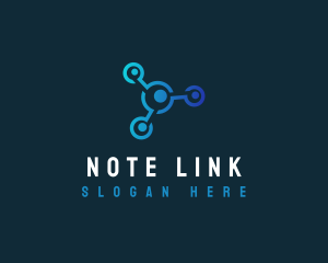 Tech Link Network logo design