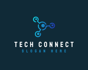 Tech Link Network logo design