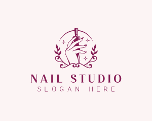 Nail Polish Manicure logo