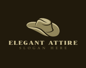 Cowboy Western Hat logo design