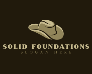 Cowboy Western Hat logo