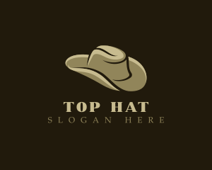 Cowboy Western Hat logo design