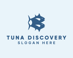 Twin Fish Aquarium logo design