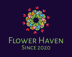 Colorful Ornamental Bouquet logo