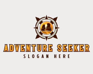 Adventure Compass Tourism logo design