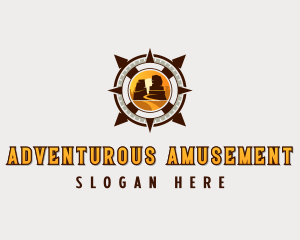 Adventure Compass Tourism logo design