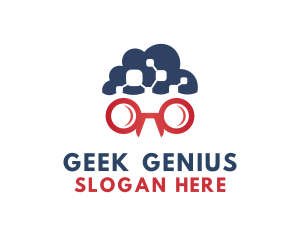 Geek Genius Tech logo design