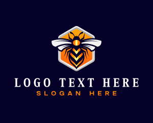 Bee Wasp Insect logo