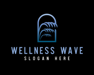 Water Waves Archway logo design