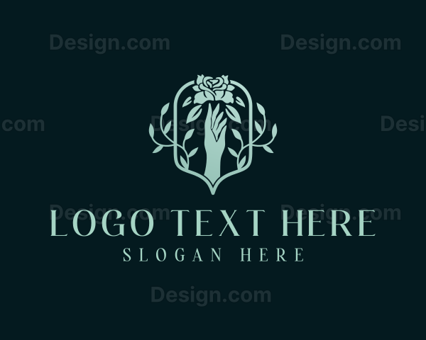 Floral Event Gardening Logo