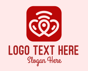 Heart Signal Location App logo