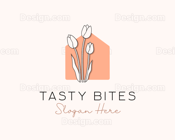 Tulip Flower Boutique Logo