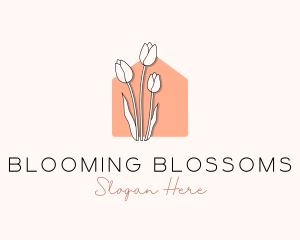 Tulip Flower Boutique logo design