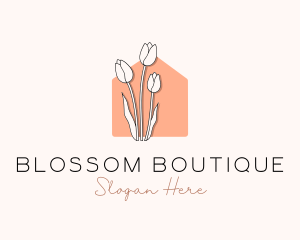 Tulip Flower Boutique logo design