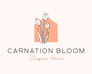 Tulip Flower Boutique logo design