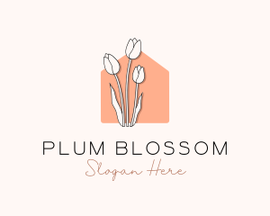 Tulip Flower Boutique logo design