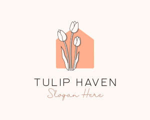 Tulip Flower Boutique logo design