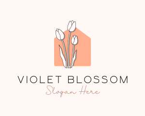 Tulip Flower Boutique logo design