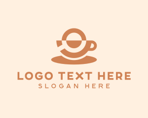 Coffee Mug Magnifying Glass logo