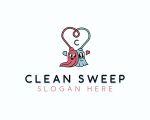 Cleaning Janitorial Mop logo