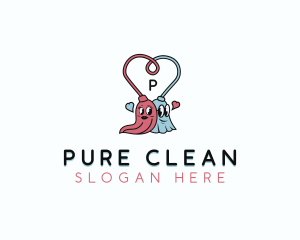 Cleaning Janitorial Mop logo design