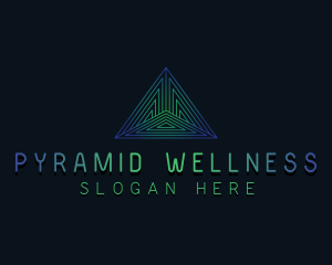 Pyramid Studio Agency logo design