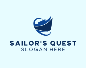 Ship Tour Travel logo design