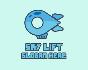 Fly Blimp Locations logo design