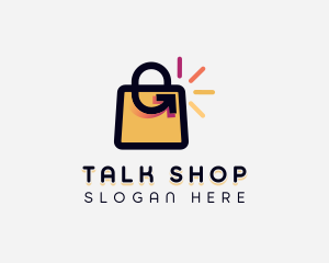 Ecommerce Shopping Bag logo design