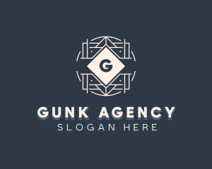 Upscale Company Agency logo design