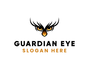 Owl Bird Hunting logo design