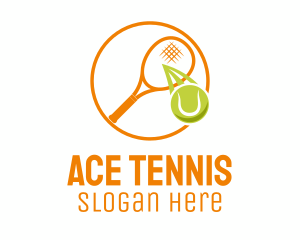 Tennis Ball Racket logo