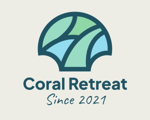 Mosaic Shell Ornament  logo