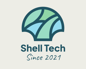 Mosaic Shell Ornament  logo