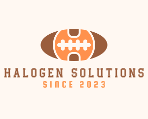 American Football Letter H logo design