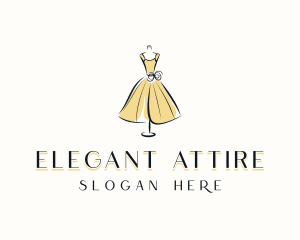 Gown Dressmaker Couture logo design