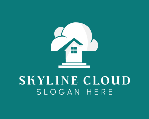 Cloud Residential Home  logo design