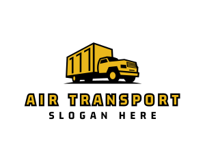 Truck Transport Logistics logo design