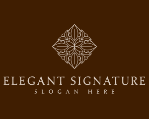 Elegant Ornamental Perfumery logo design