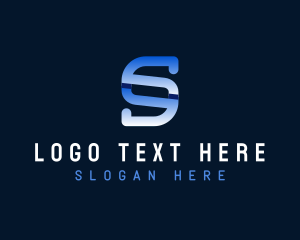 Modern Technology Letter S logo