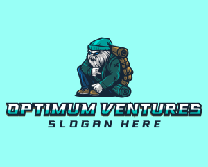 Yeti Punk Adventurer logo design