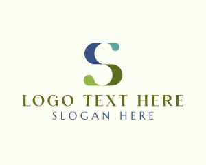 Corporate Brand Letter S logo