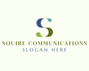 Corporate Brand Letter S logo design